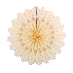 Снежинка ажурная 40 см айвори