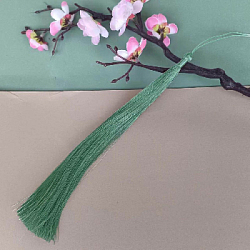 Кисточка из ниток 30 см, светло-изумрудный