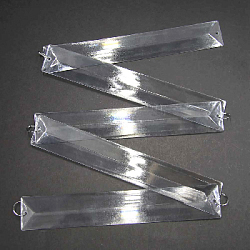 Подвеска из 5шт акриловых полосок, 1м 