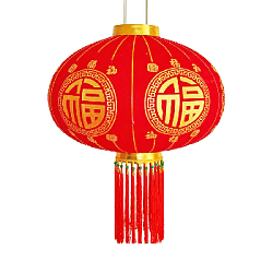 Китайский фонарь с кисточками Pro d-54 см, Идиллия