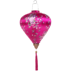 Вьетнамский фонарик 12" Чеснок малиновый 788